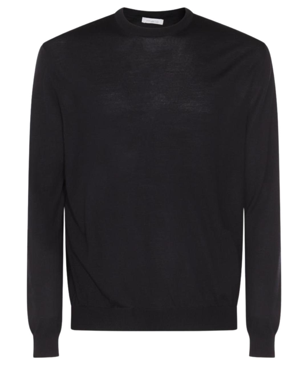 MALO Синий шерстяной джемпер / свитер, фото 1