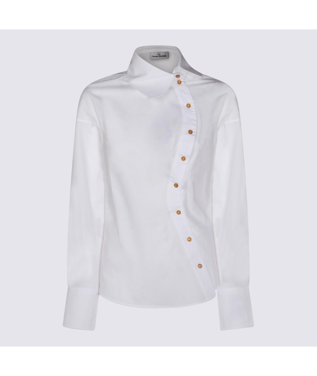 VIVIENNE WESTWOOD Белая хлопковая рубашка, фото 5