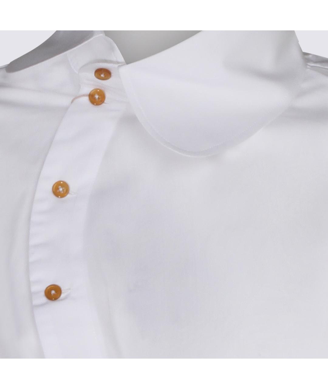 VIVIENNE WESTWOOD Белая хлопковая рубашка, фото 4