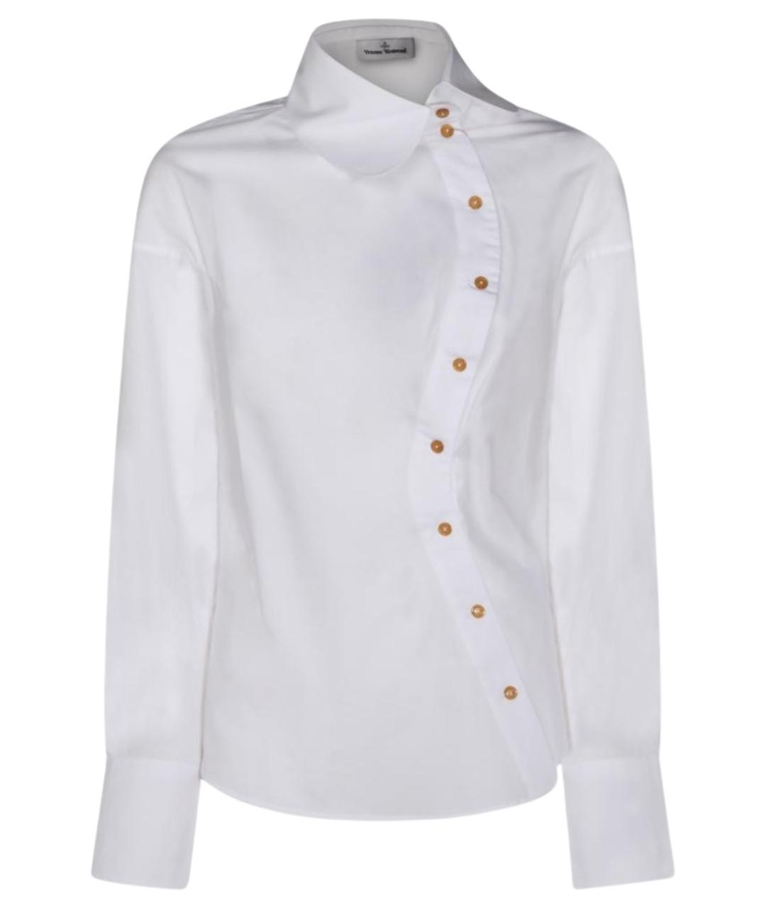 VIVIENNE WESTWOOD Белая хлопковая рубашка, фото 1