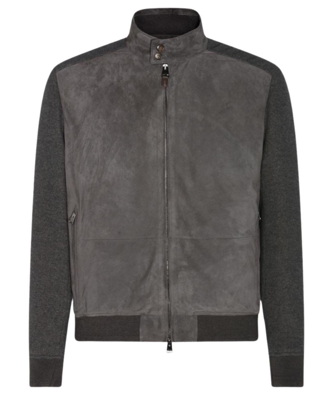 CANALI Серая кашемировая куртка, фото 1