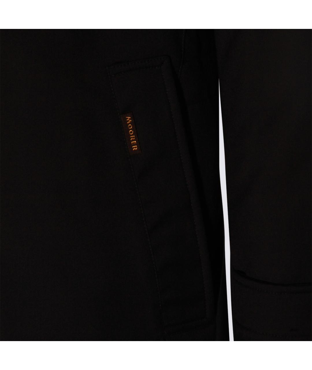 MOORER Темно-синяя полиэстеровая парка, фото 3