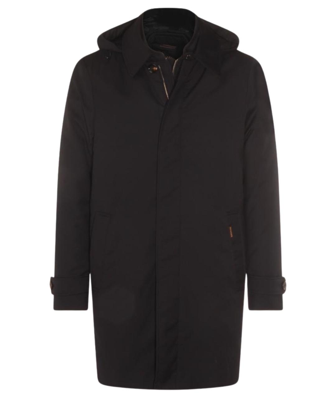 MOORER Темно-синяя полиэстеровая парка, фото 1