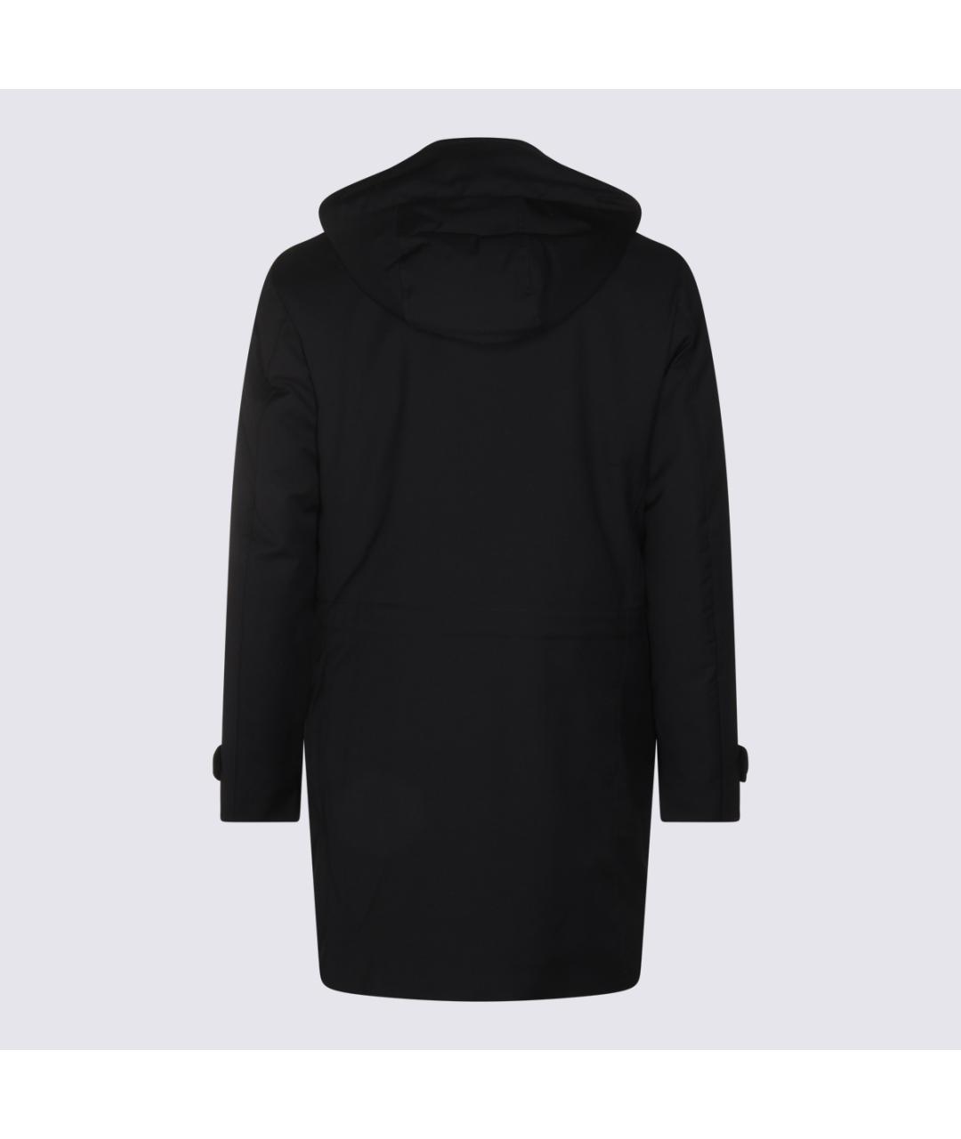 MOORER Темно-синяя полиэстеровая парка, фото 2