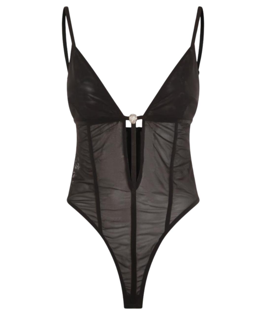 NISSA Черное полиэстеровое боди, фото 1