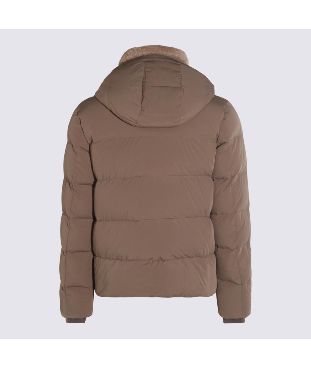 MOORER Коричневый пуховик, фото 2