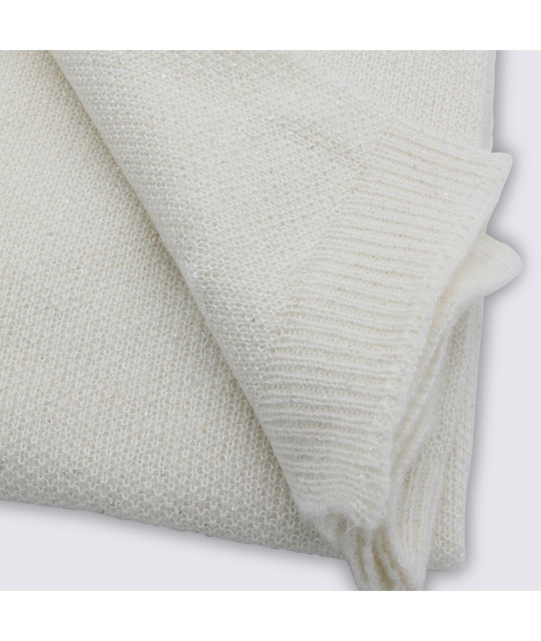 FABIANA FILIPPI Белый шарф, фото 2