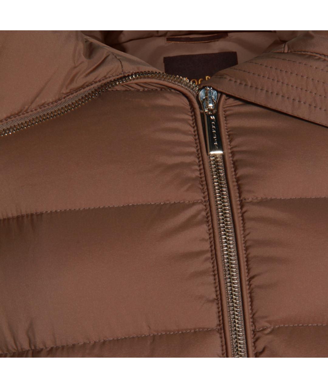 MOORER Бежевая полиэстеровая куртка, фото 4