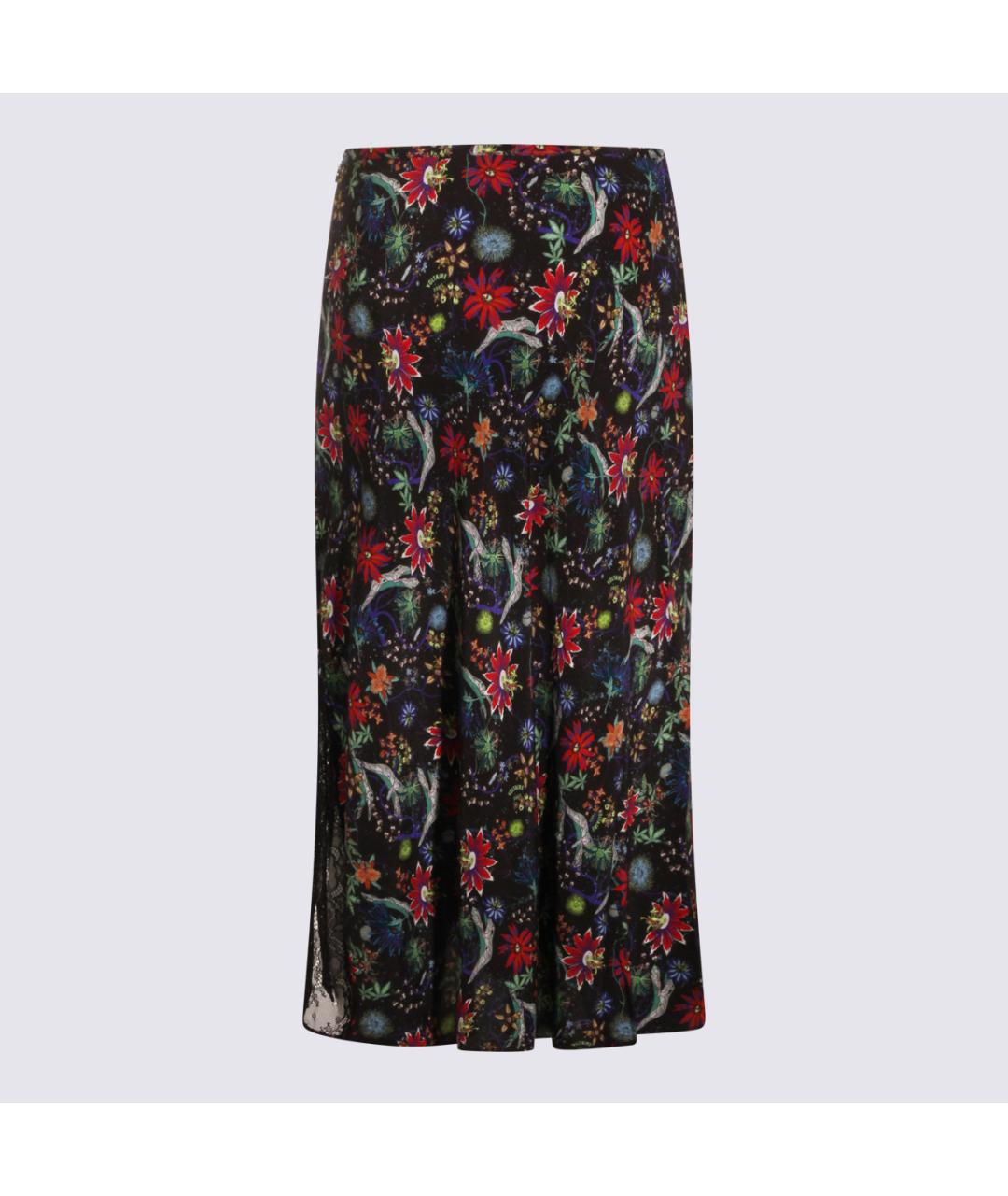 ZADIG & VOLTAIRE Мульти вискозная юбка миди, фото 2