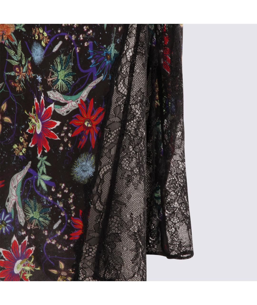 ZADIG & VOLTAIRE Мульти вискозная юбка миди, фото 3