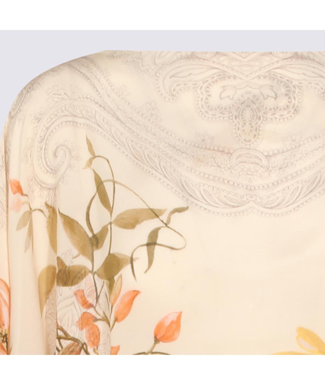 ETRO Мульти шелковая рубашка, фото 4