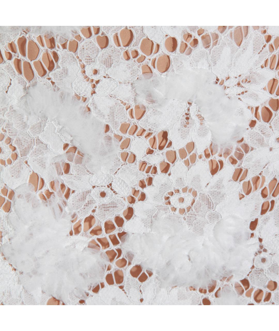 SELF-PORTRAIT Белое хлопковое платье, фото 4