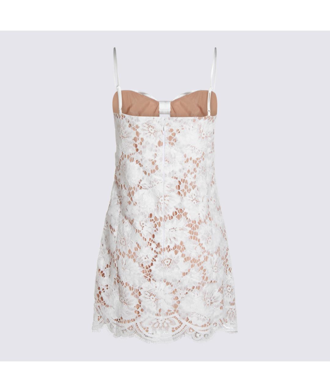 SELF-PORTRAIT Белое хлопковое платье, фото 2