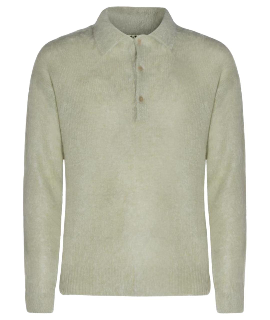 AURALEE Зеленый шерстяной джемпер / свитер, фото 1