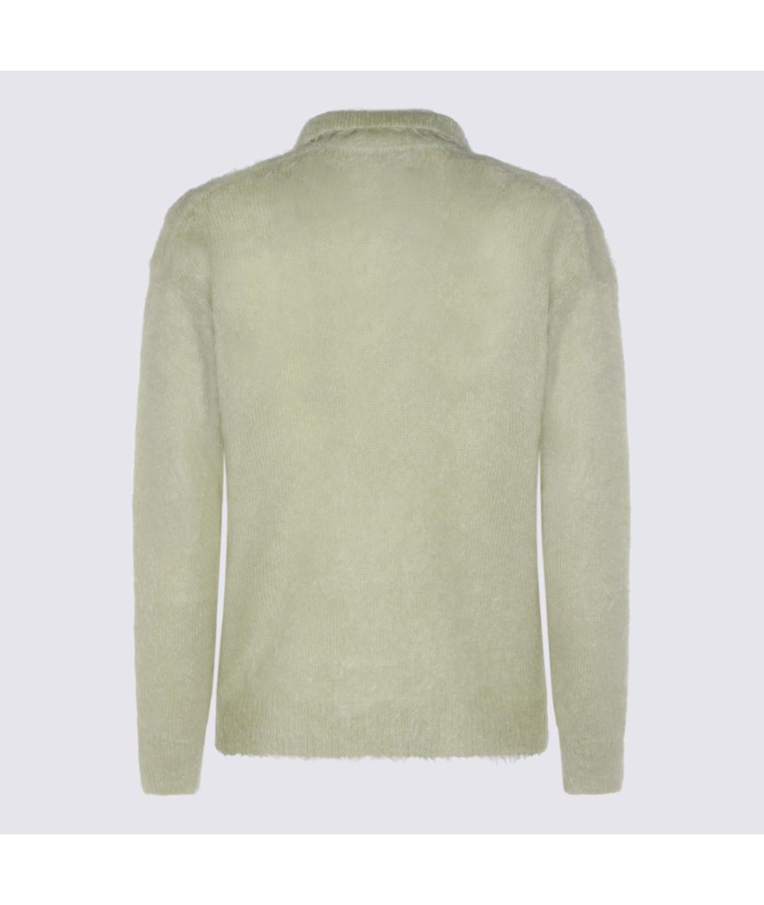 AURALEE Зеленый шерстяной джемпер / свитер, фото 2