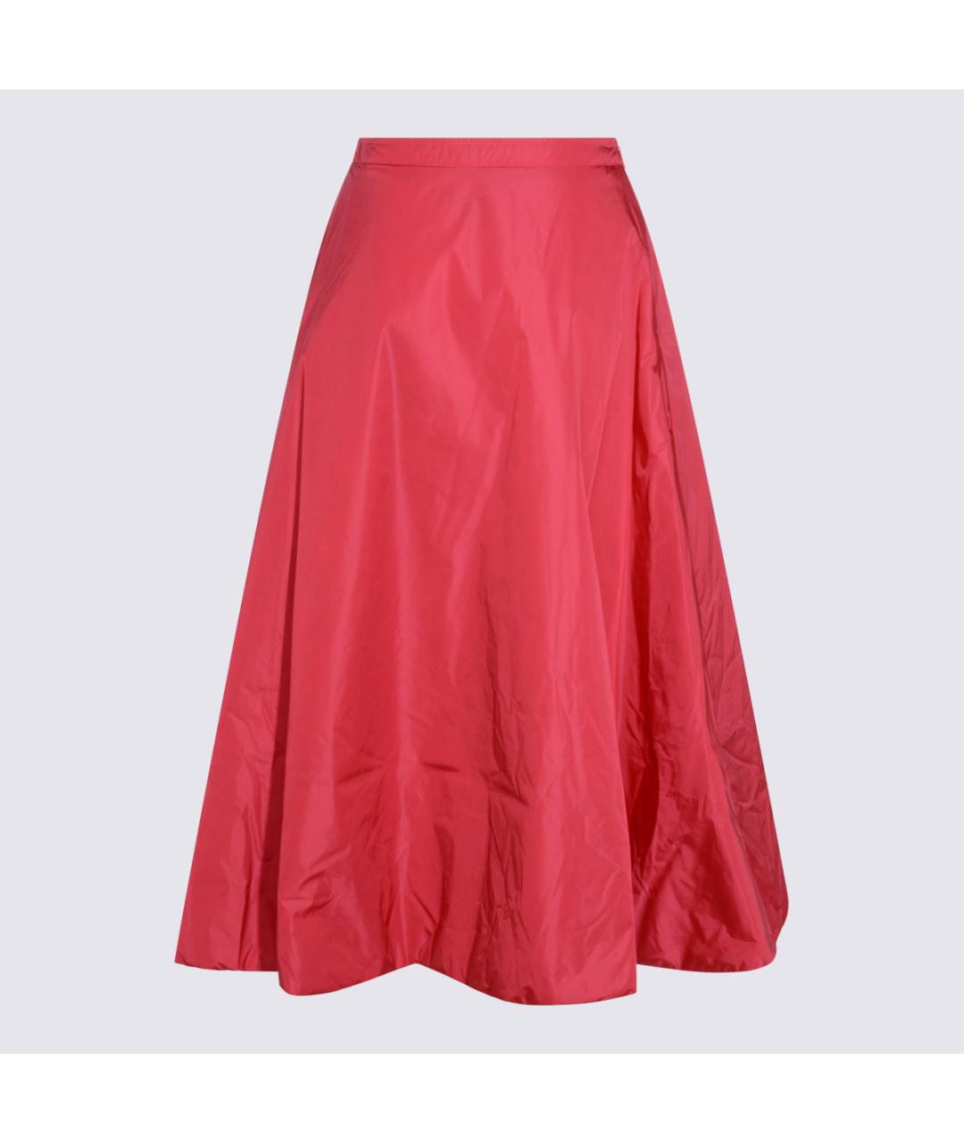 ADD Розовая полиэстеровая юбка миди, фото 2