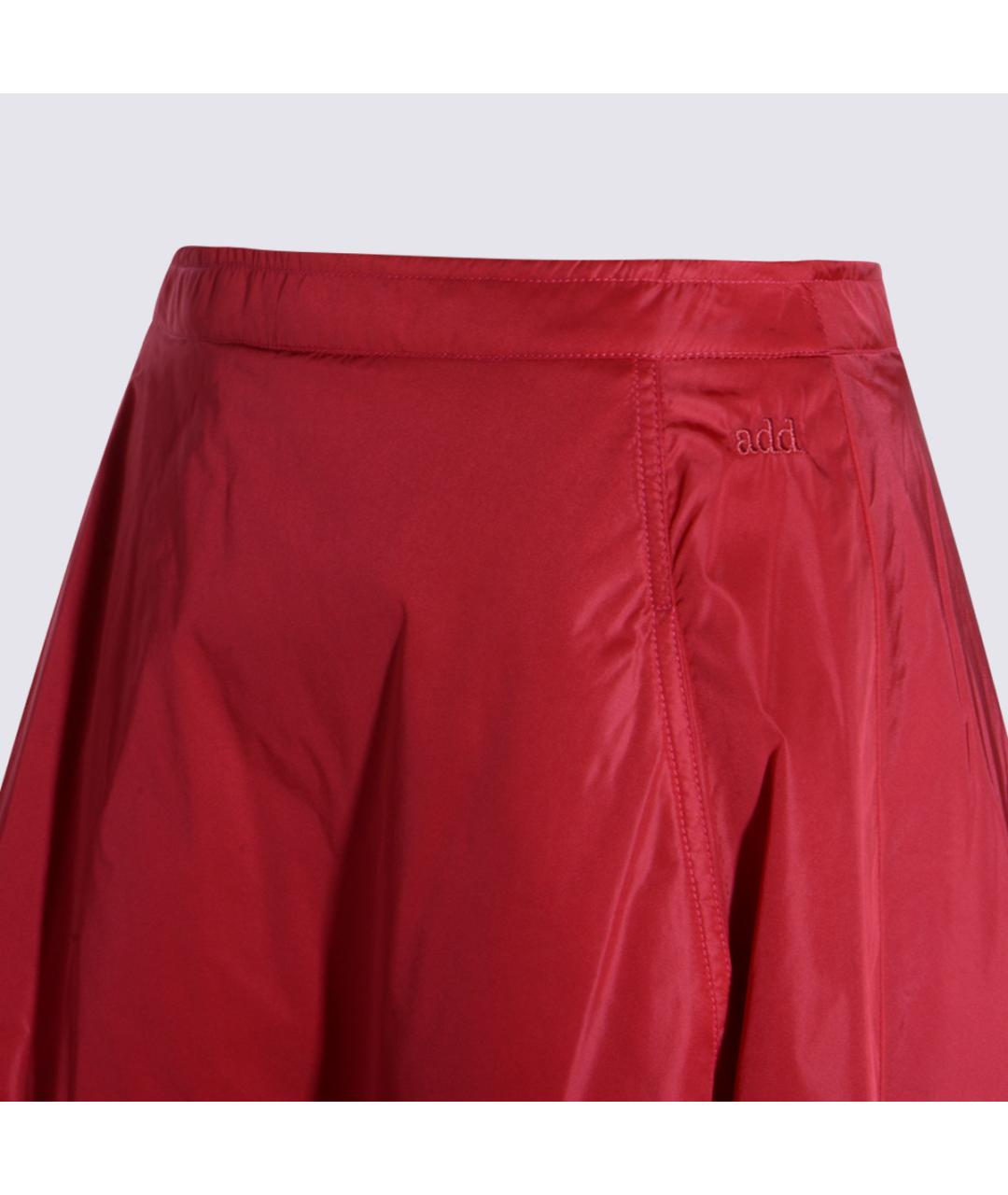 ADD Розовая полиэстеровая юбка миди, фото 3