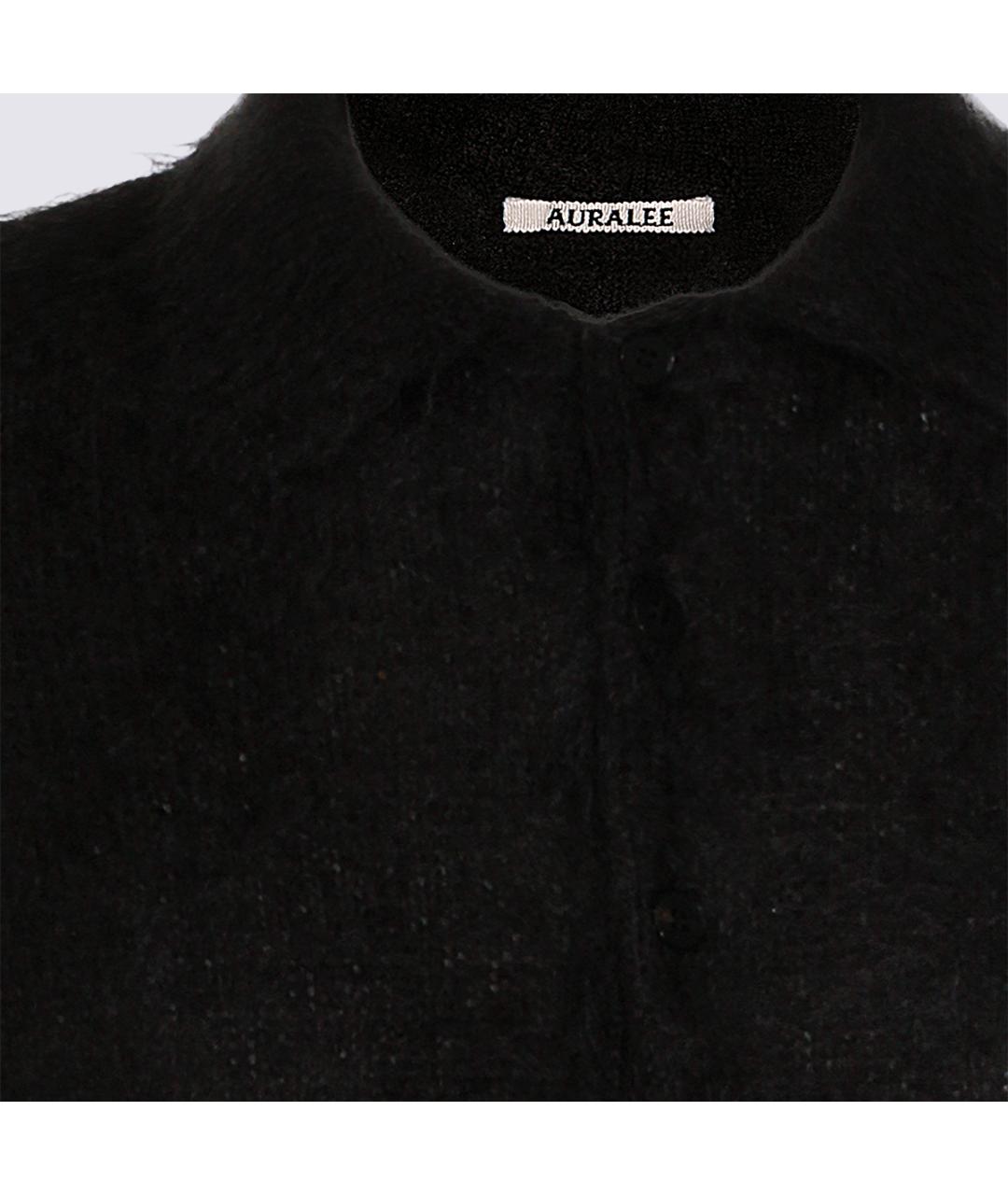 AURALEE Черный шерстяной джемпер / свитер, фото 3