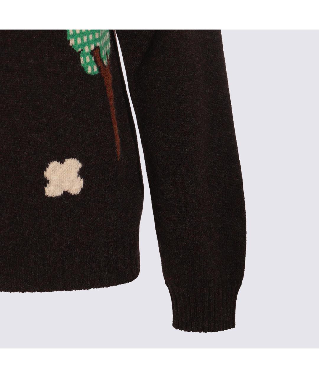 MOSCHINO Мульти шерстяной джемпер / свитер, фото 4