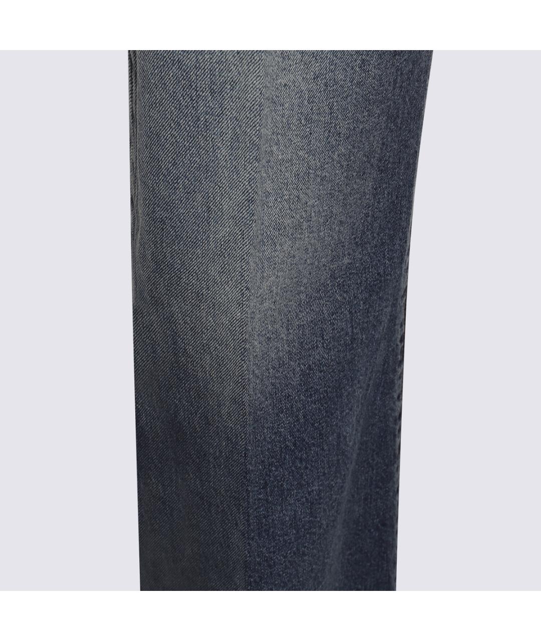 LEVI'S Синие хлопковые прямые джинсы, фото 4