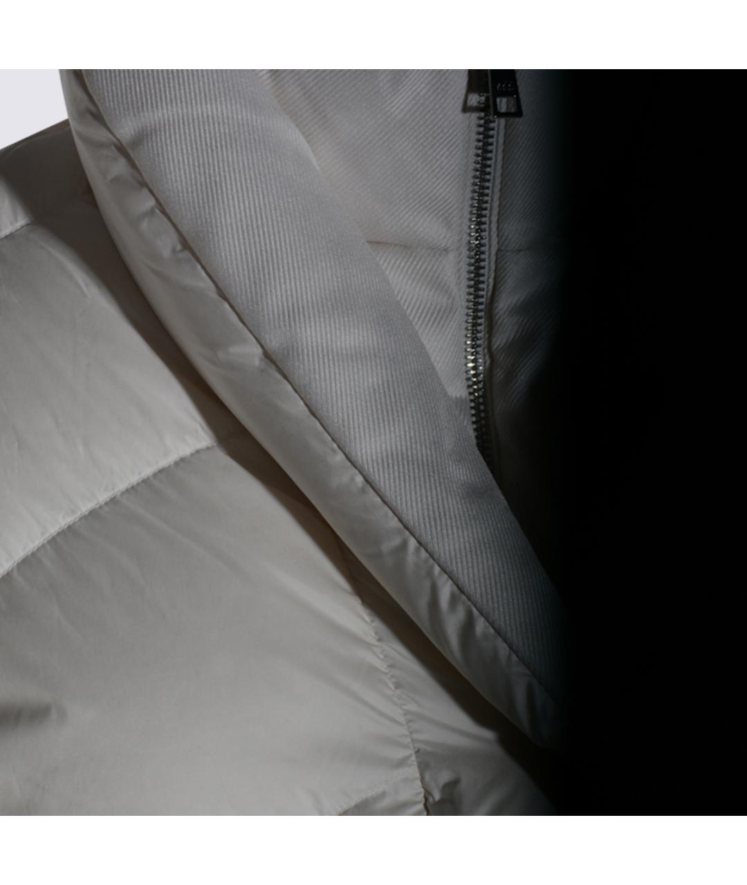 ADD Белый полиамидовый пуховик, фото 4