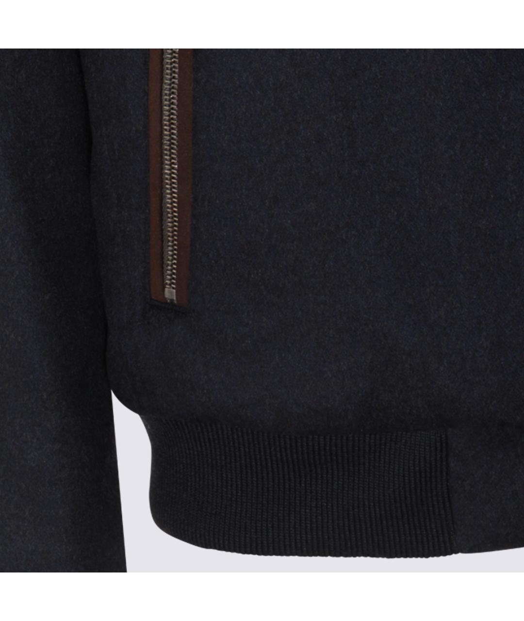 MOORER Серая шерстяная куртка, фото 3