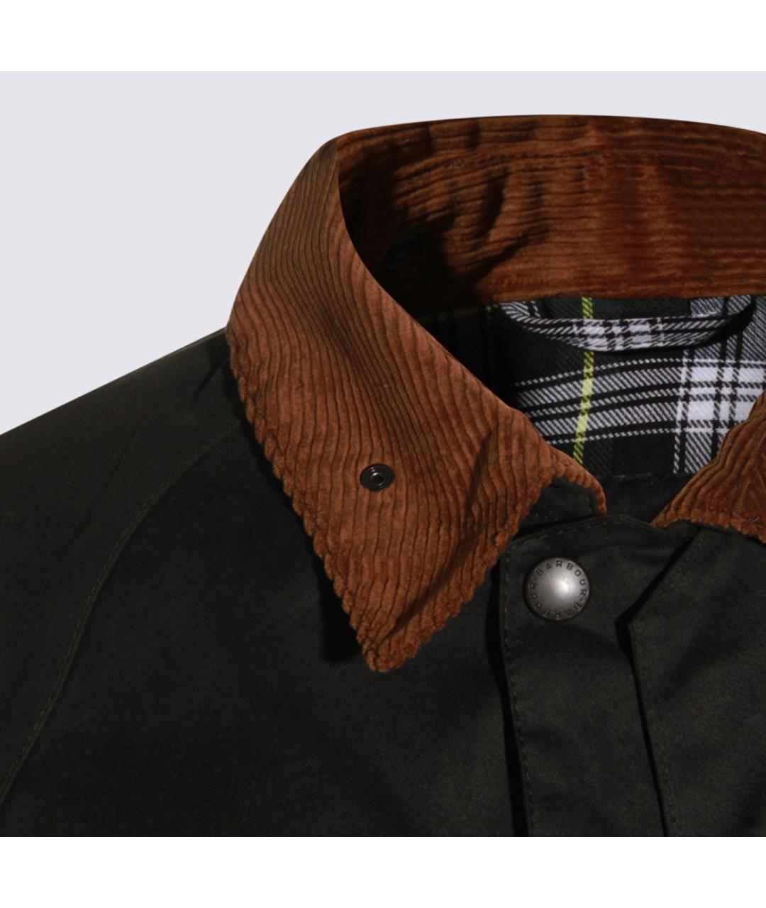 BARBOUR Черное хлопковое пальто, фото 3