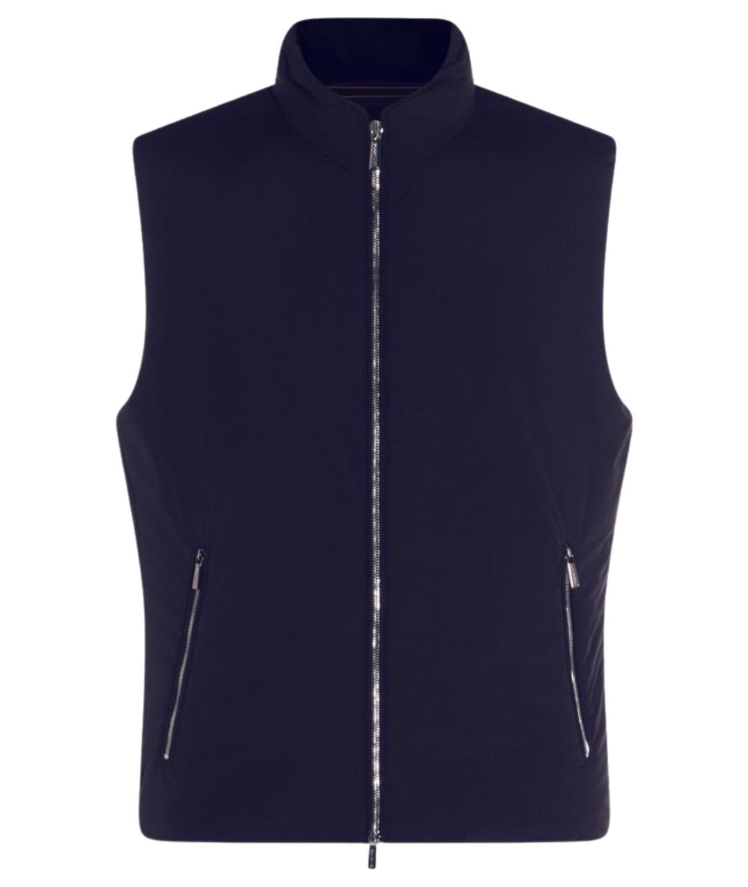 MOORER Синий полиамидовый жилет, фото 1