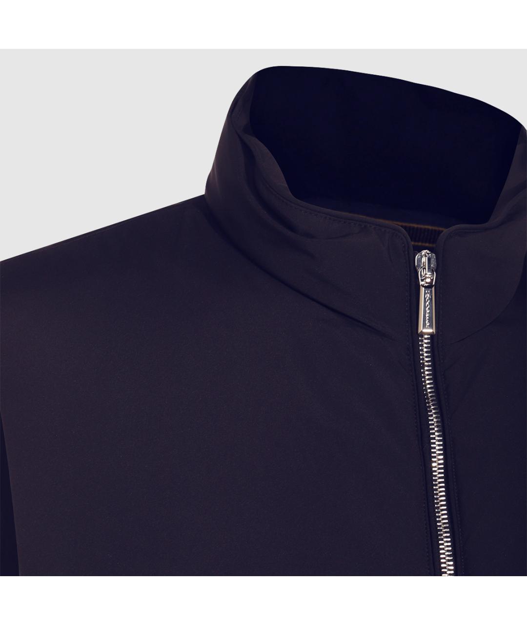 MOORER Синий полиамидовый жилет, фото 4