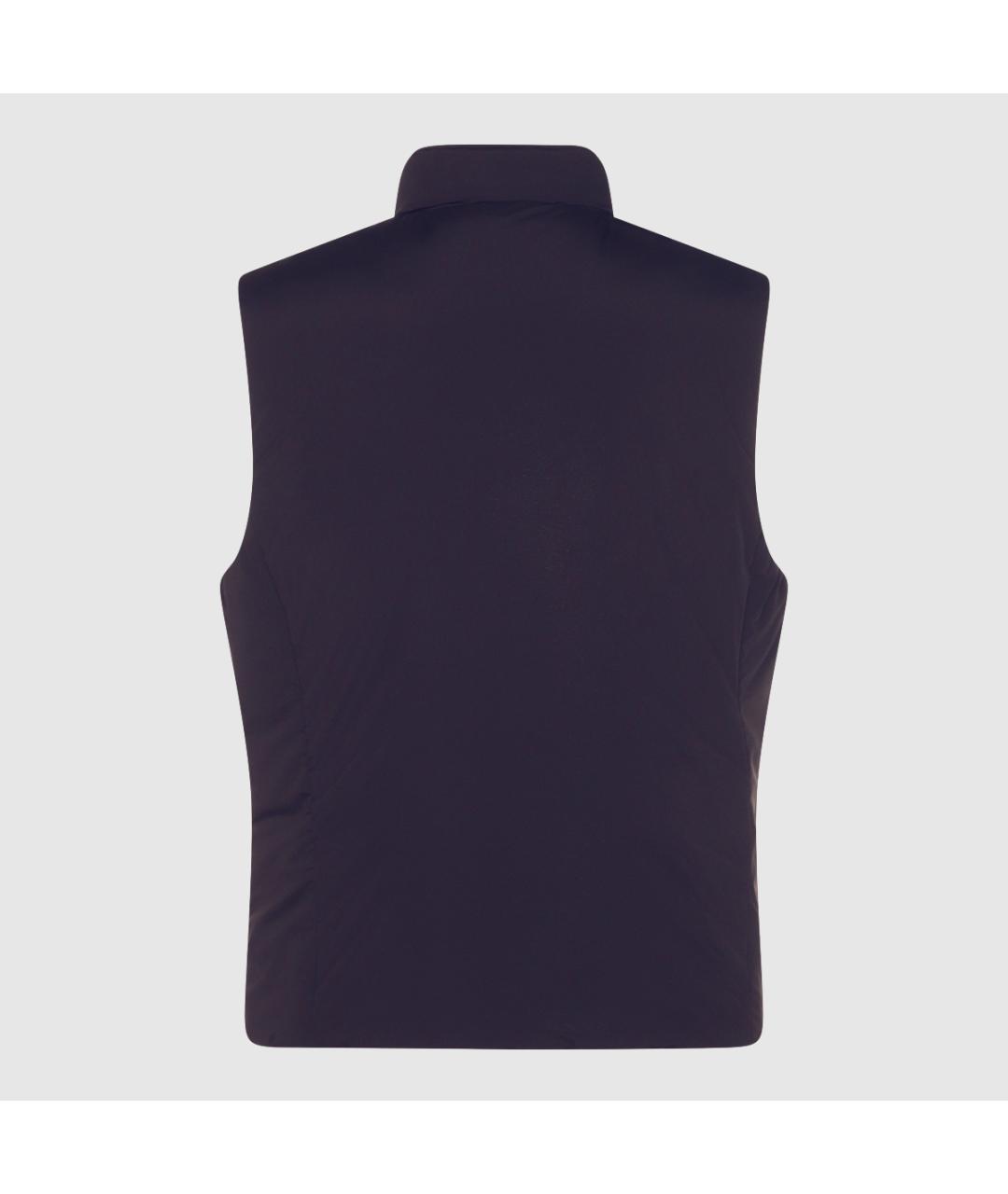 MOORER Синий полиамидовый жилет, фото 2