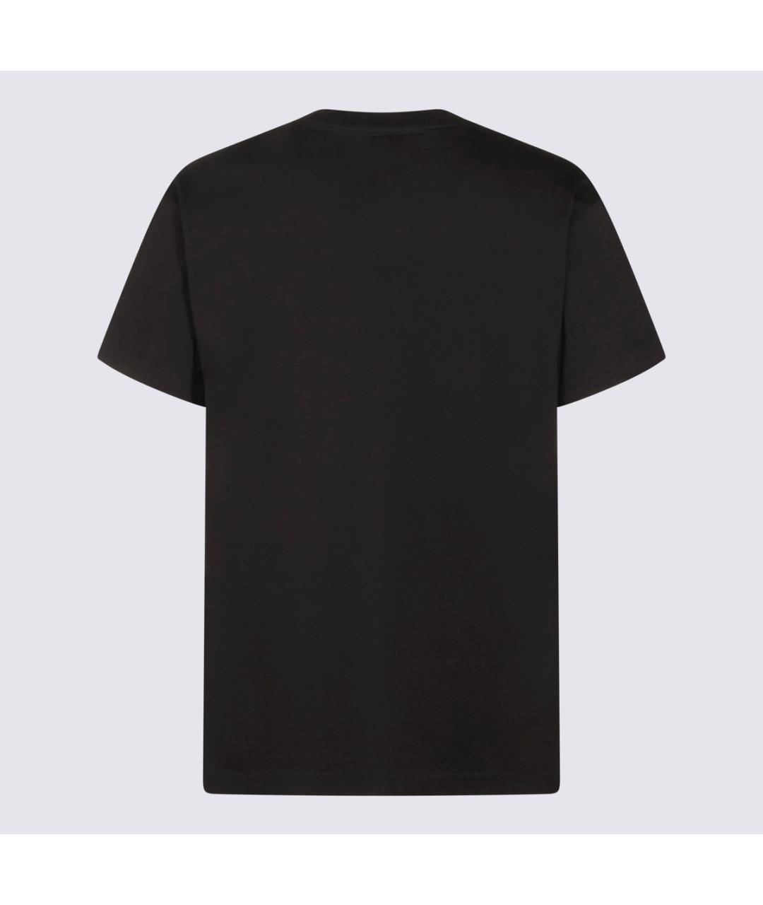 VIVIENNE WESTWOOD Черная хлопковая футболка, фото 2