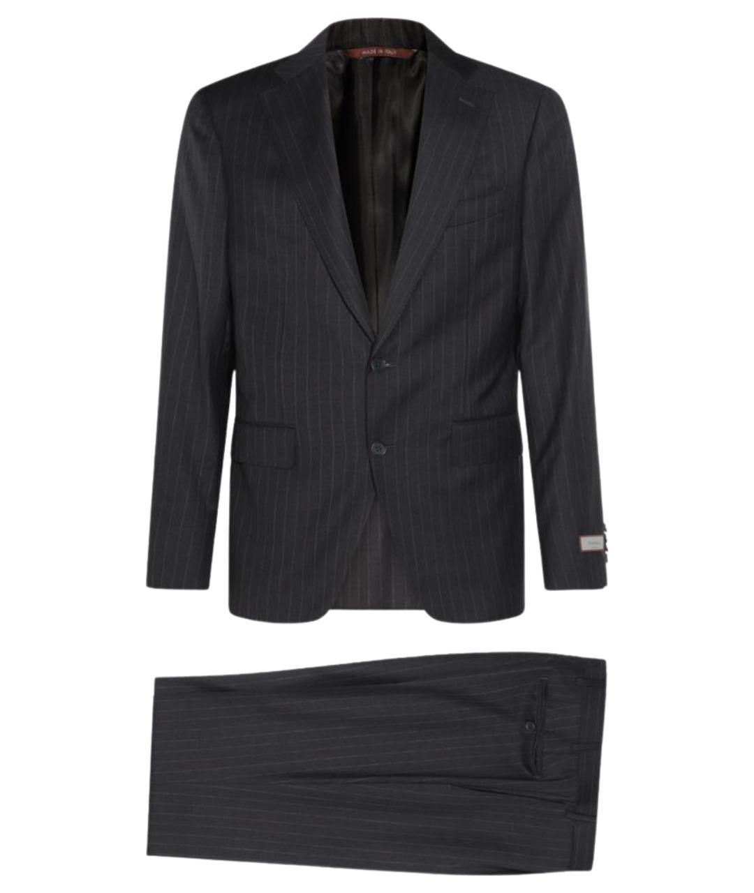 CANALI Черный классический костюм, фото 1