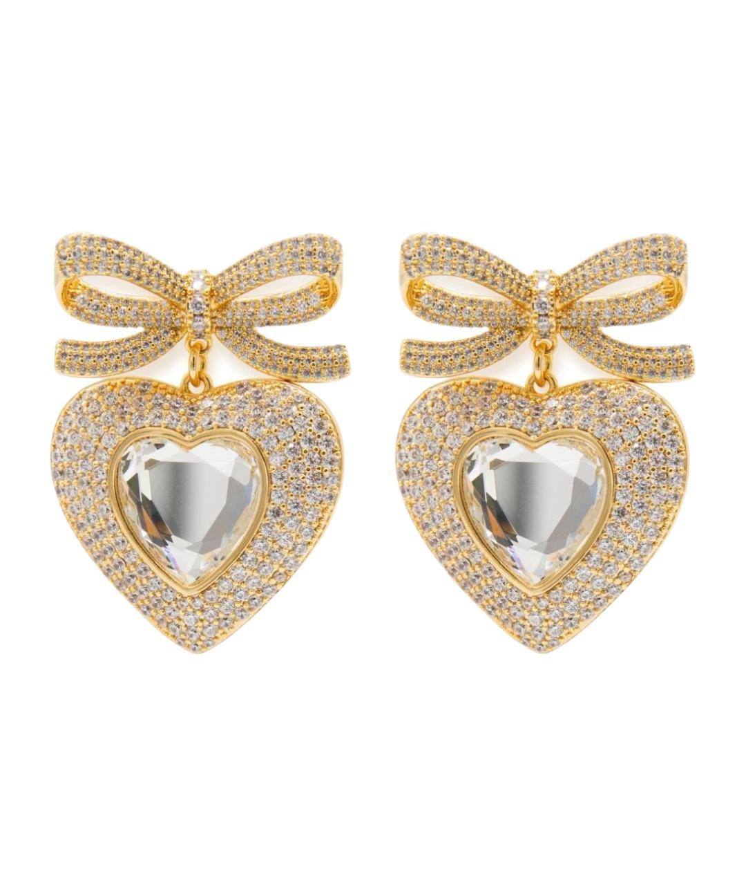 SELF-PORTRAIT Золотые латунные серьги, фото 1