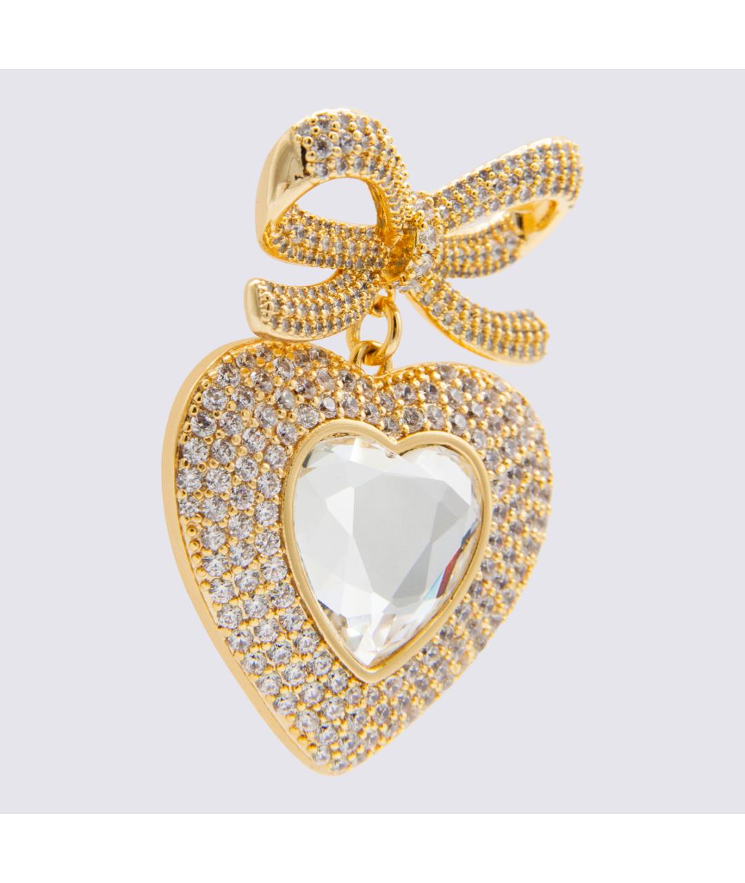 SELF-PORTRAIT Золотые латунные серьги, фото 2