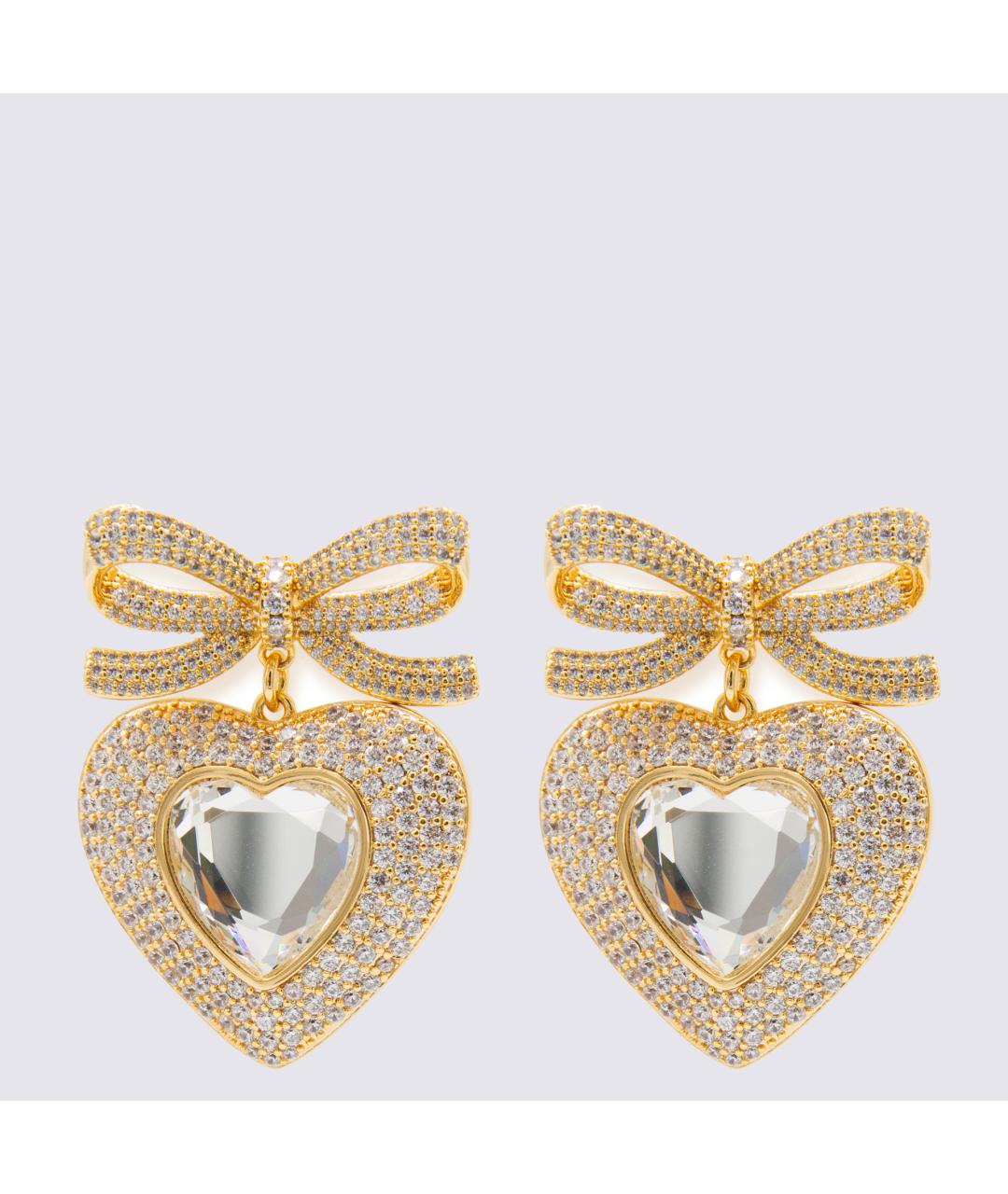 SELF-PORTRAIT Золотые латунные серьги, фото 4