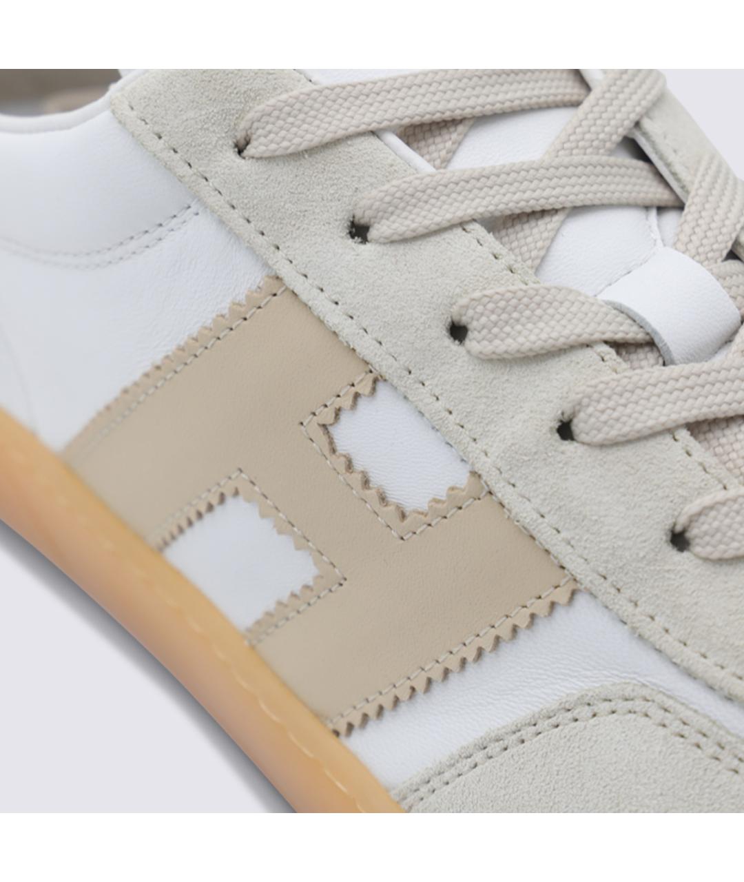 HOGAN Белые низкие кроссовки / кеды, фото 4