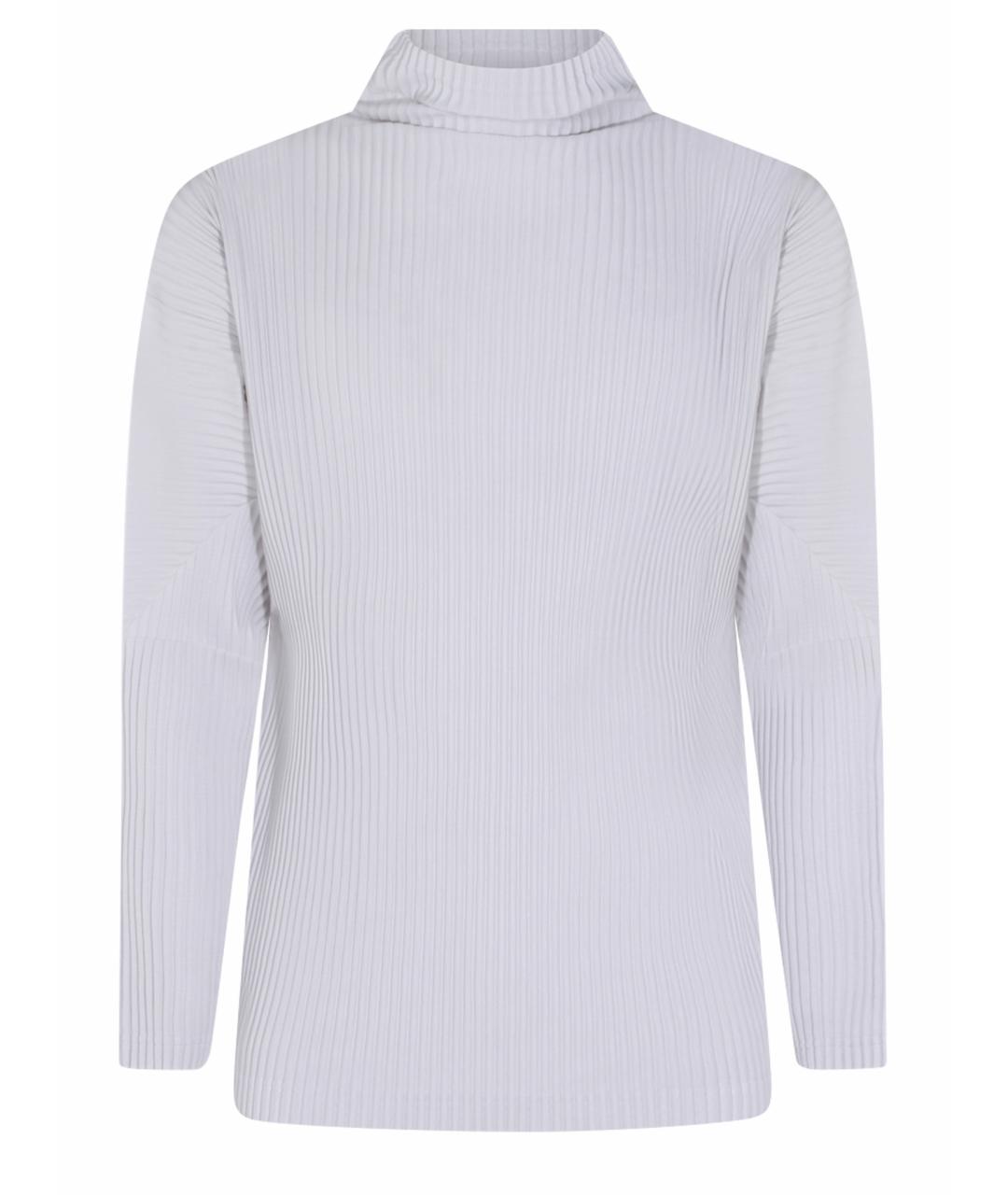 HOMME PLISSE ISSEY MIYAKE Серая полиэстеровая водолазка, фото 1