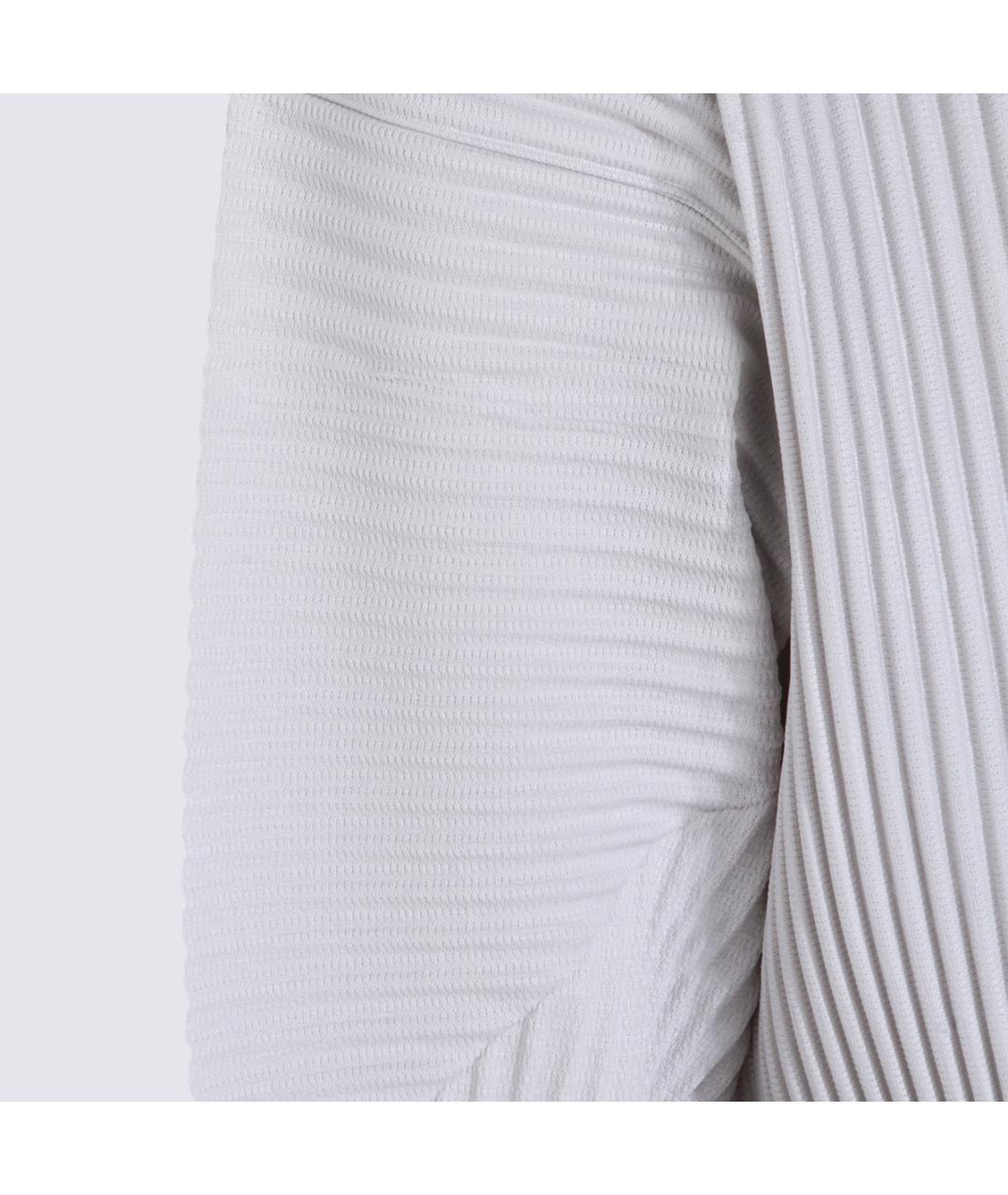 HOMME PLISSE ISSEY MIYAKE Серая полиэстеровая водолазка, фото 3