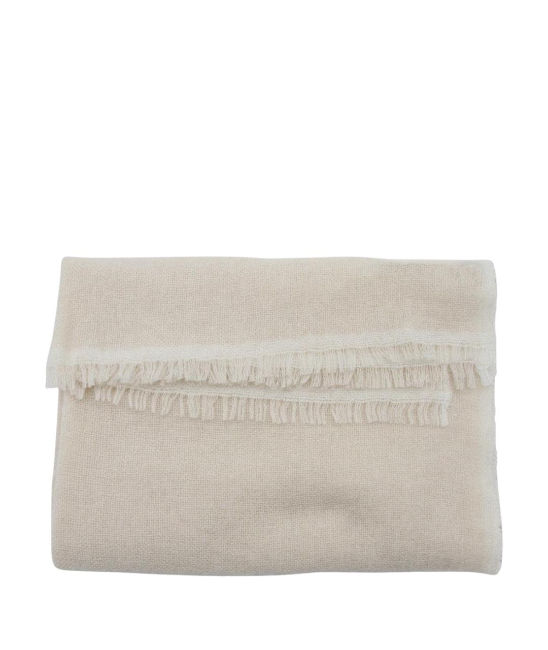 FABIANA FILIPPI Белый шерстяной шарф, фото 1