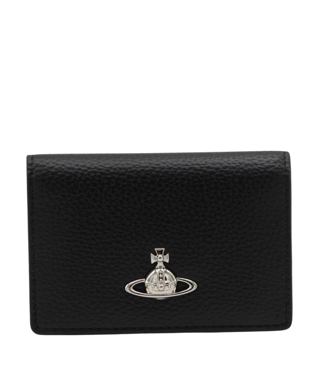 VIVIENNE WESTWOOD Черный кошелек из искусственной кожи, фото 1