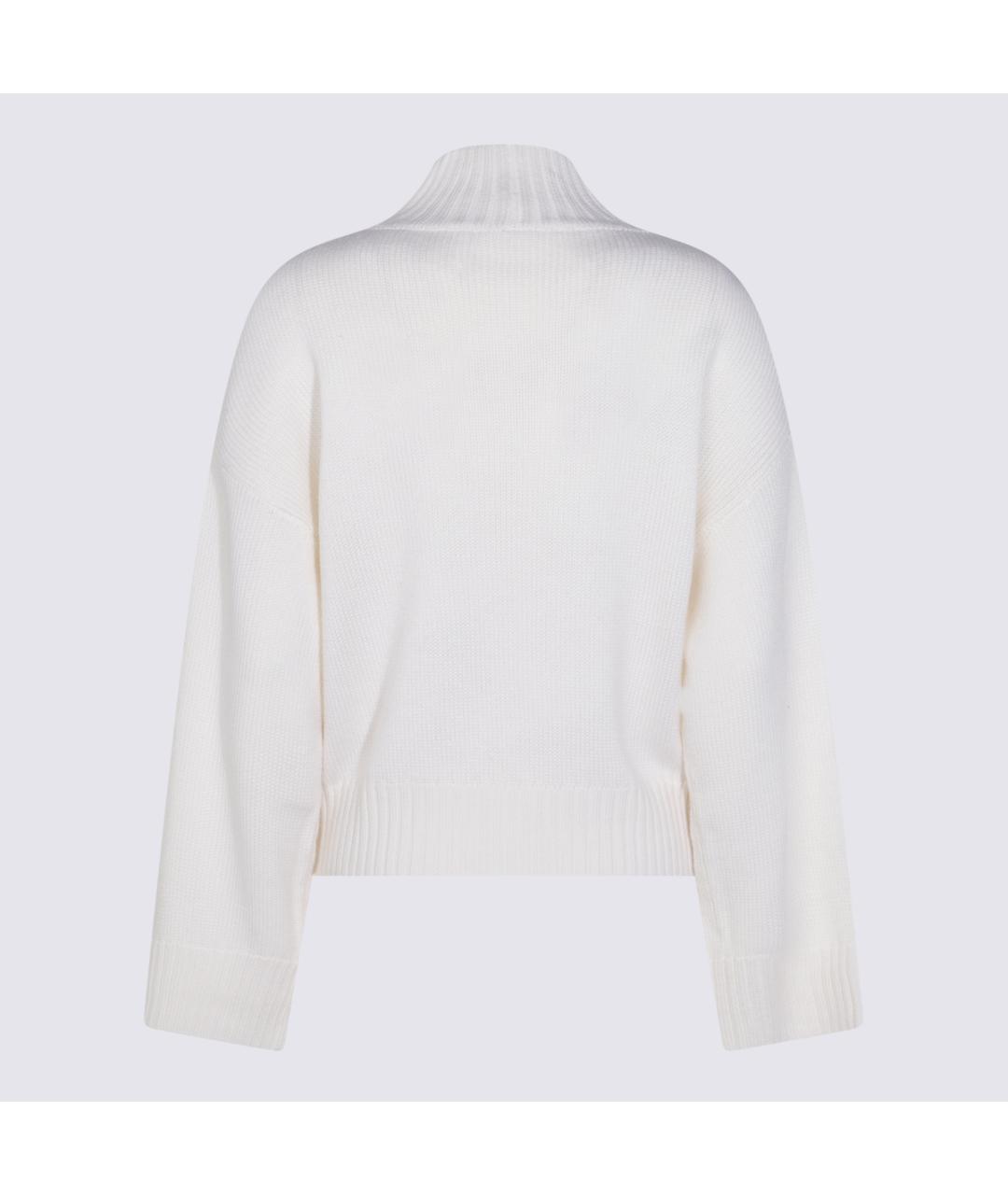 FABIANA FILIPPI Белый шерстяной джемпер / свитер, фото 2