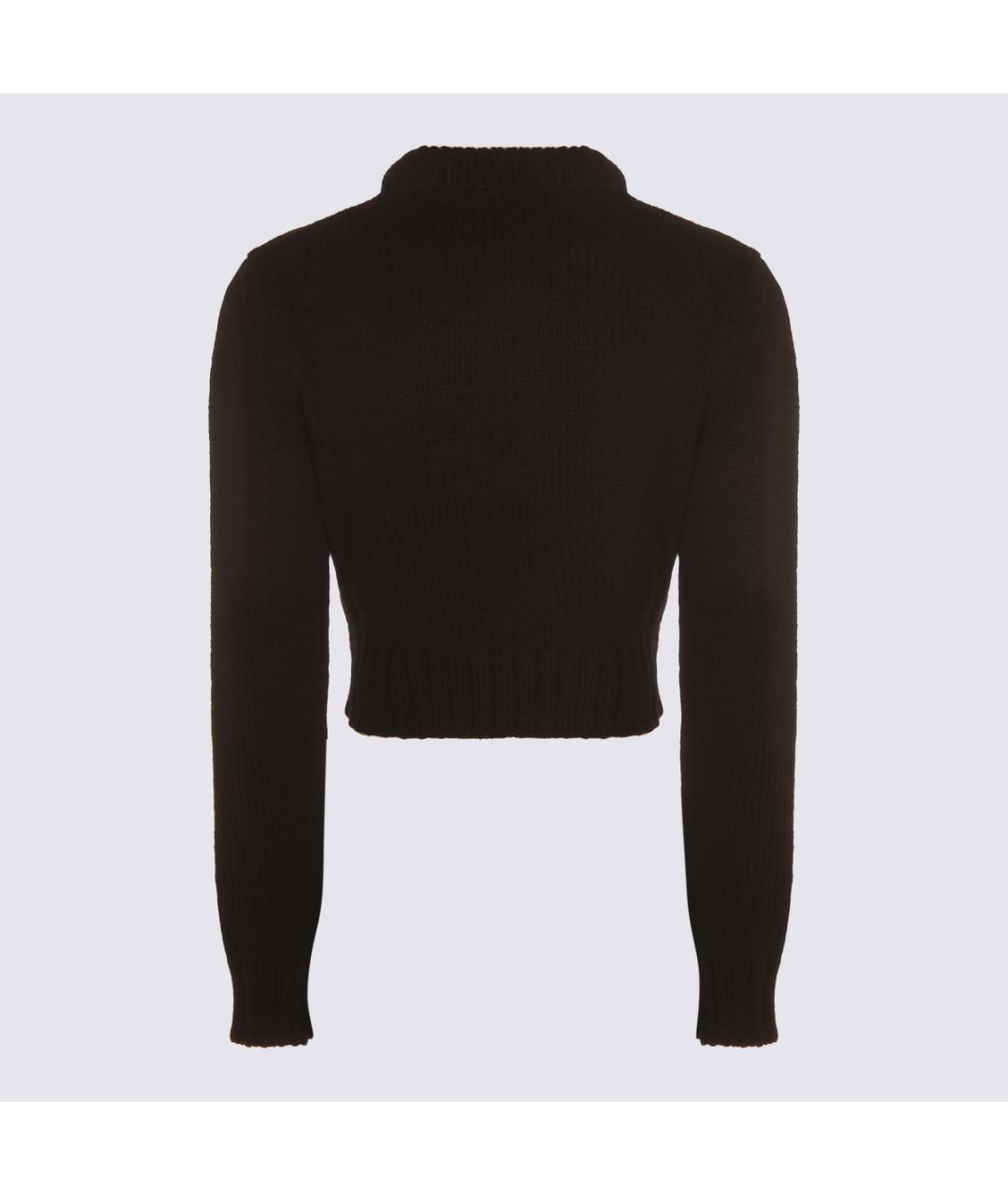 MALO Черный кашемировый джемпер / свитер, фото 2