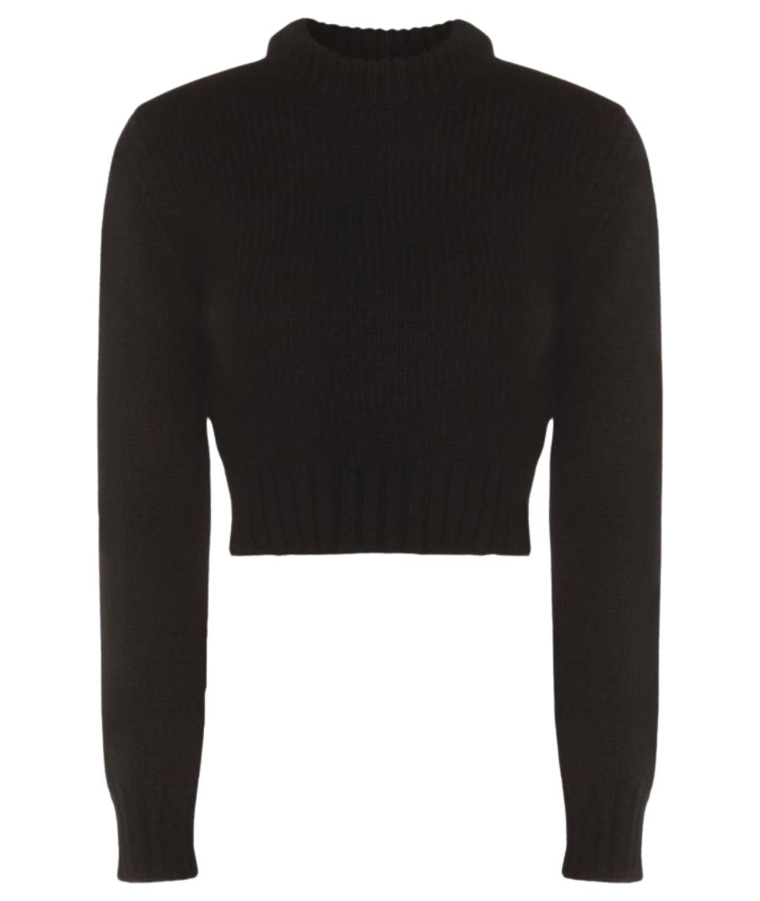 MALO Черный кашемировый джемпер / свитер, фото 1