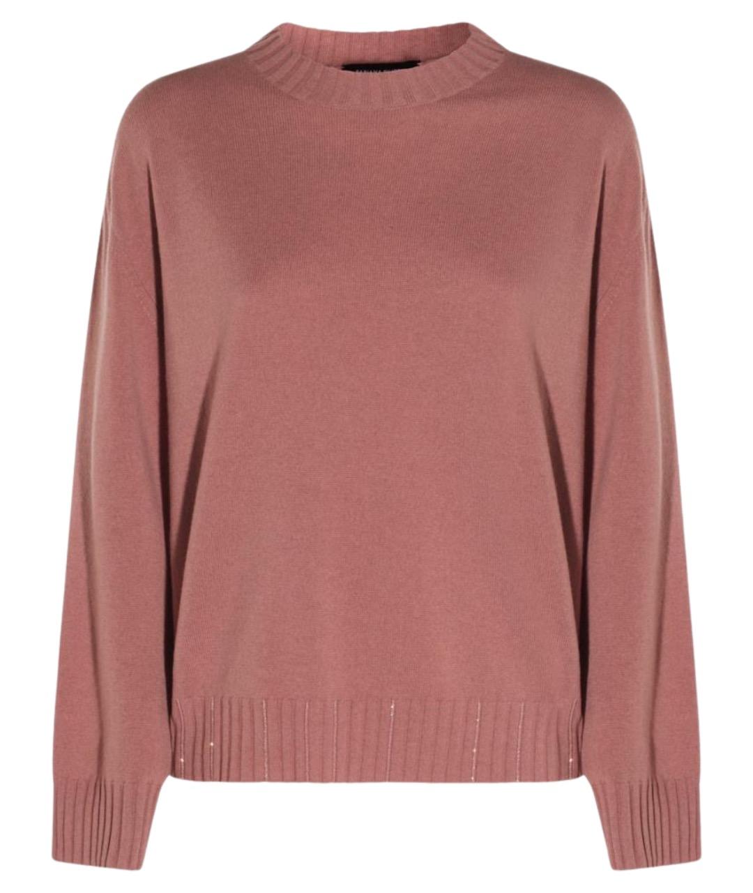 FABIANA FILIPPI Розовый шерстяной джемпер / свитер, фото 1