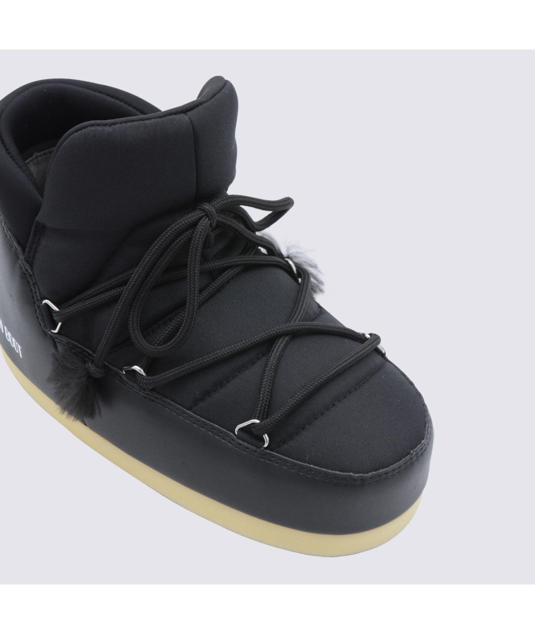 MOON BOOT Черные сапоги, фото 4