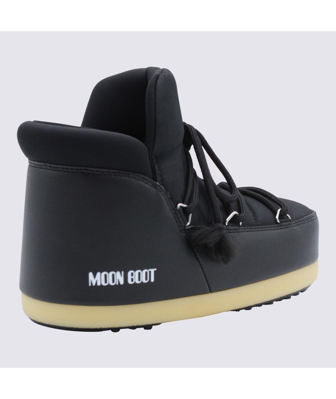 MOON BOOT Черные сапоги, фото 3