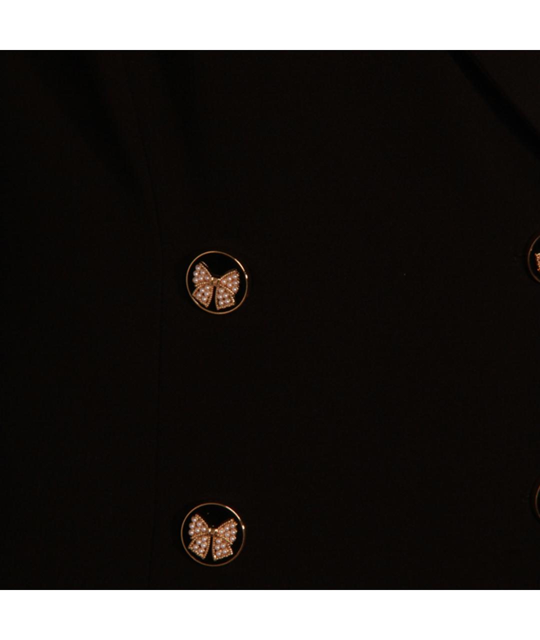 NISSA Черное полиэстеровое вечернее платье, фото 3