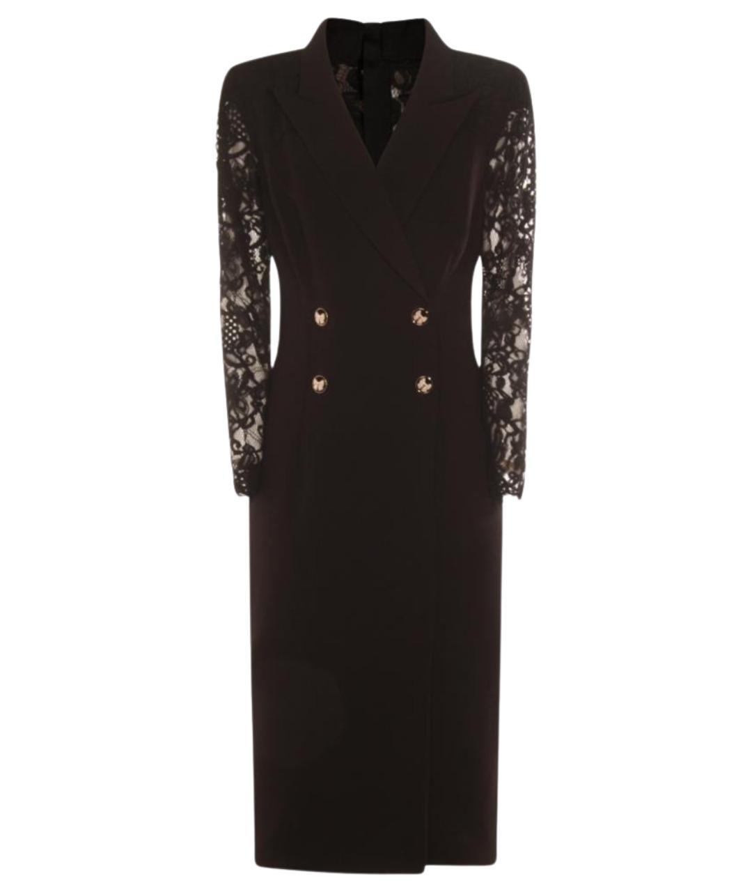 NISSA Черное полиэстеровое вечернее платье, фото 1