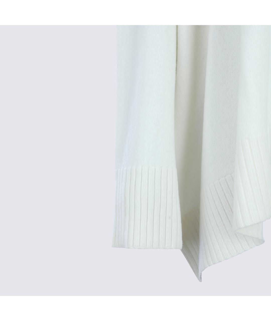 MALO Белый шерстяной джемпер / свитер, фото 4