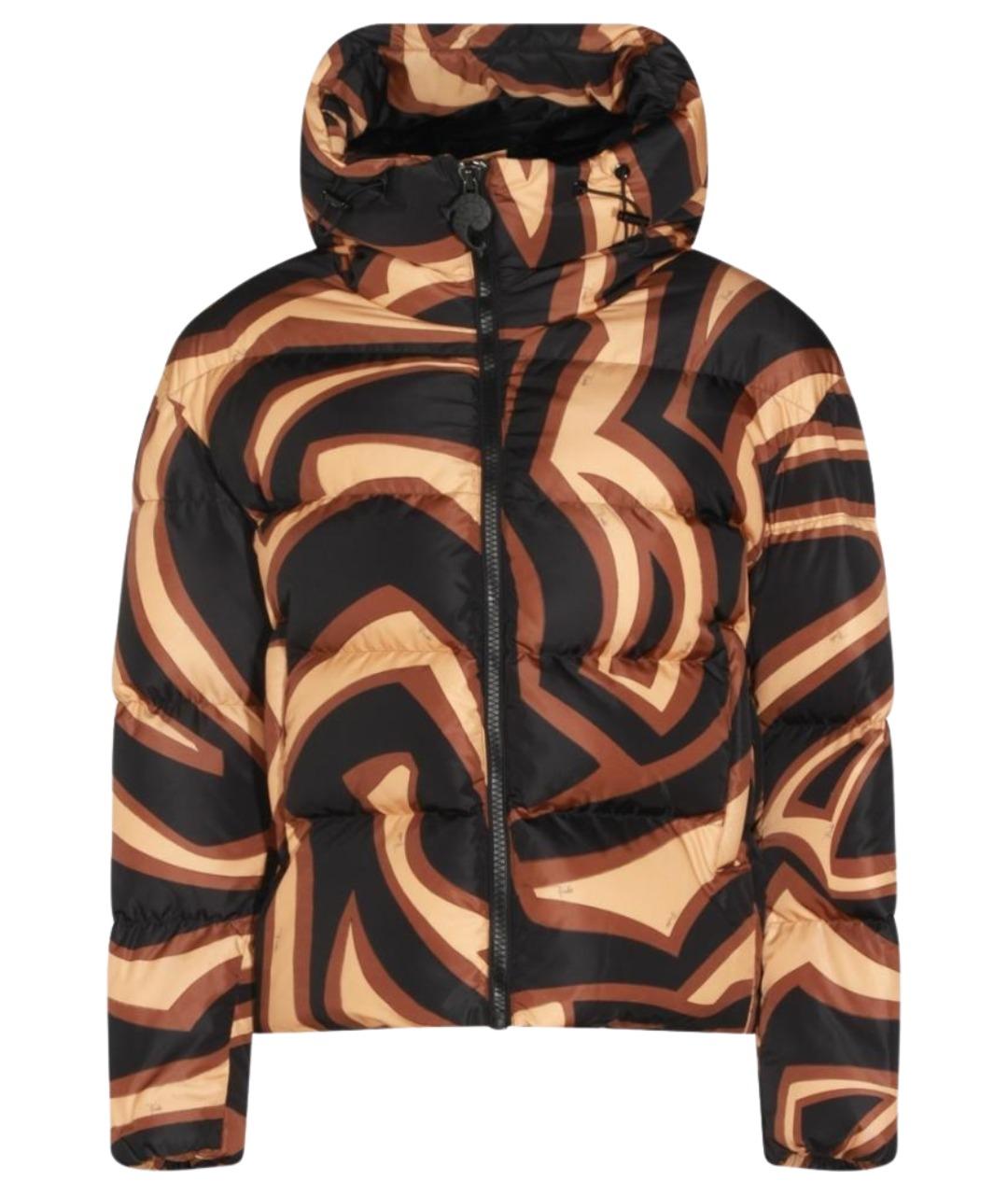 EMILIO PUCCI Черный полиэстеровый пуховик, фото 1